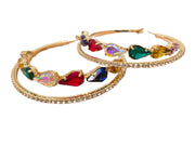 Double round earrings Earrings