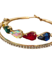 Double round earrings Earrings