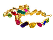 Rhinestone Hoop Earrings