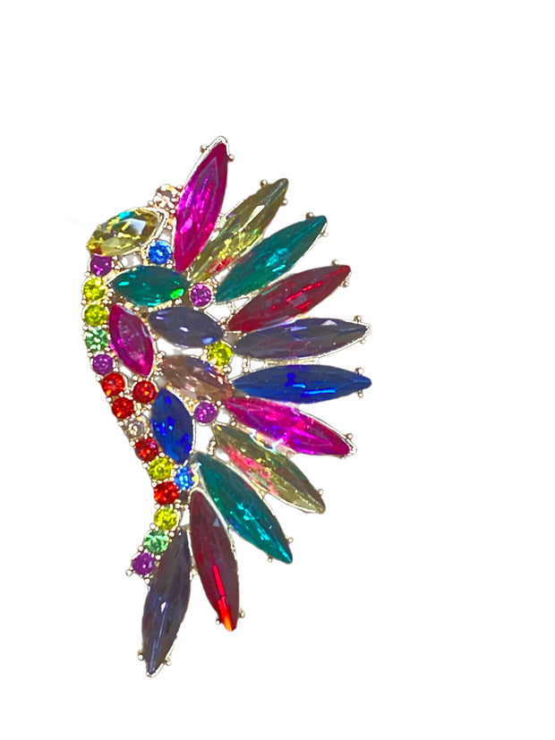 Wing bohemian earring