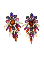 Multi-layer diamond Earrings