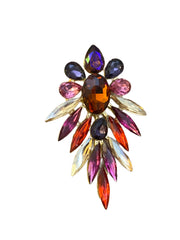 Multi-layer diamond Earrings