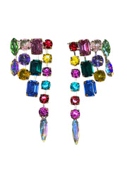 Shiny Rhinestone Earrings