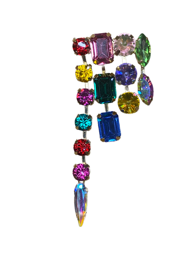 Shiny Rhinestone Earrings