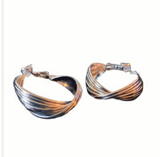 Twisted Hoop Earrings